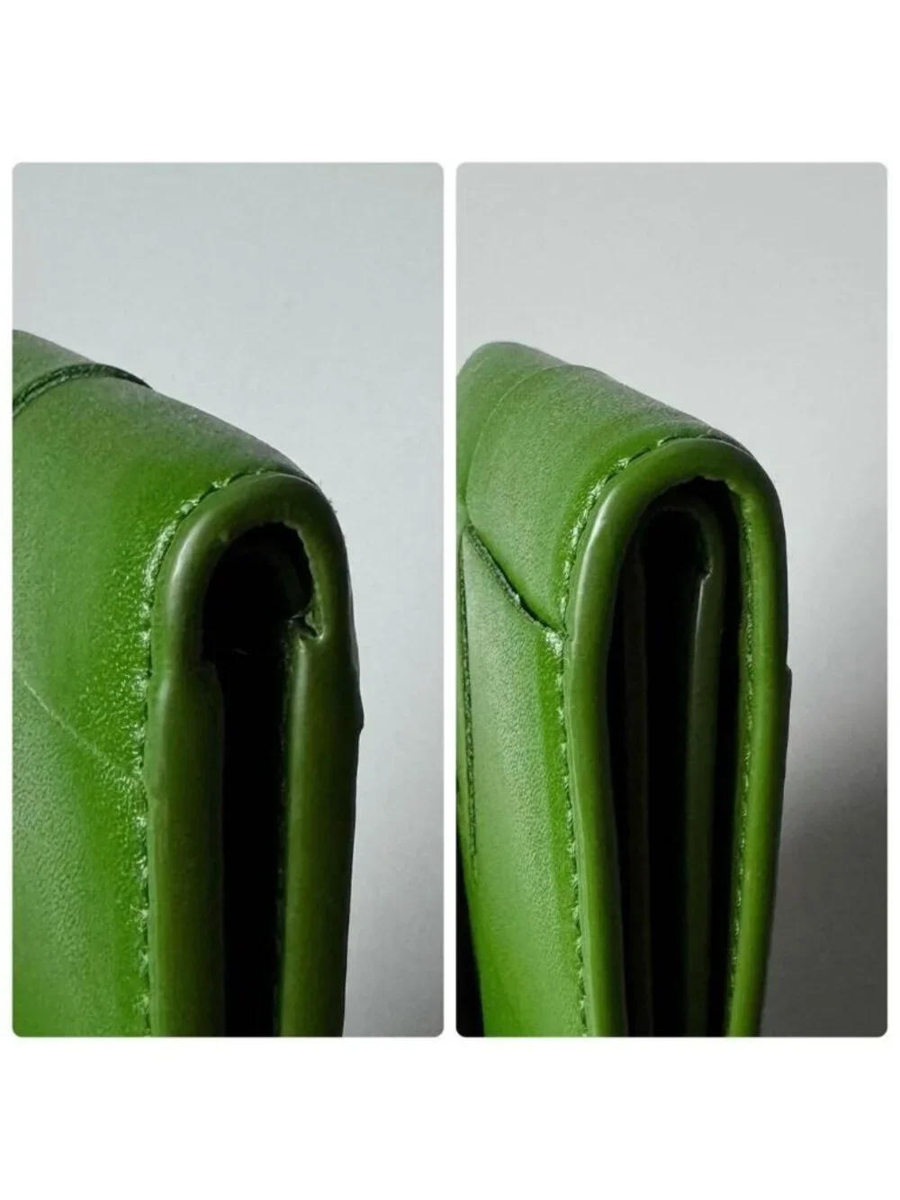 Bottega Veneta Cassette Bifold Wallet Green